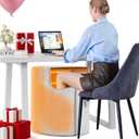 Under Desk Heater & Space Heater for Indoor Use,Leg Foot Feet Warmer For Office Home Quiet, Small Portable Personal Office Heater Accessories,Essentials Supplies For Women Men Gifts Large