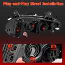 Headlight Compatible with 2017-2021 International Harvester LT625