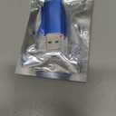 USB Flash Drive 32GB, Maspen Thumb Drive 2.0 High Speed Memory Stick Jump/ Zip/ Pen Drive,Blue,32 GB (1 Count (Pack of 1))