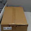 HapiRm Fruit Basket Kitchen Cart - 4-Tier Rolling Storage Cart with Wheels, Wood Top Utility Pantry Cart for Vegetables, Potatoes, Onions, Bread, Snacks (White)