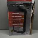 Heaters for Indoor Use, Portable Electric Heater, Adjustable Thermostat, Infrared Heat, Quartz Tower Space Heater with 2 Heat Settings, Bedroom Heater, Black