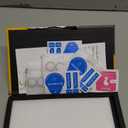 firtstnow 3 Pack for Samsung Galaxy S25 Screen Protector Tempered Glass + 3 Pack Camera Lens Protector, Military Grade Shatterproof, 9H Hardness, Fingerprint Unlock, Case Friendly 6.2 Inch