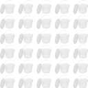 KEILEOHO 30 PCS 10 OZ Clear Plastic with Lids and Handle, Ice Cream Tub Containers, Round Plastic Pail Container, Freezer Food Storage Containers, Storage Containers for Snacks Food Fruit