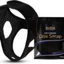 Anti Snore Chin Strap - Anti-Dry Mouth Chin Strap for CPAP Users - Stop Noise - Snoreless Sleeping Solution for Men and Women - Breathing Aid for Snoring