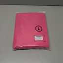 Valiamcep Women's Dress Long Sleeve V Neck Collared Ribbed Knit Bodycon Mini Pencil Dresses (Pink, L)