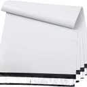 Metronic Poly Mailers 19x24 Inch 100 Pcs | Large Shipping Bags for Clothing, Small Business | Strong Thick Mailing Bags with Self Adhesive | Waterproof and Tear-Proof Large Package Bags in White
