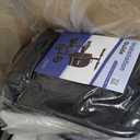 BlessReach Steerable Knee Walker Deluxe Medical Scooter for Foot Injuries Compact Crutches, with Dual Rear on-Wheel Brake and Shock Absorption Under The Knee pad（Purple）