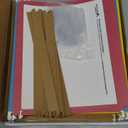 Blue Summit Supplies 25 Colored Hanging File Folders Letter Size with Tabs, Colored File Folders Hanging, Assorted Colors, Reinforced for Office Filing and Organization