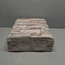 20PCS 3D Wall Panels Peel and Stick 3D Brick Wallpaper Peel and Stick Faux Stone Wall Panel Foam Brick Self-Adhesive Wallpaper(Rock,20pcs)