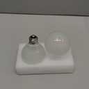 Dimmable G25 LED Large Globe Light Bulbs 6W (60W Equivalent) E26 Edison Frosted, 600LM, 2700K Soft Warm White, Ideal for Bedroom, Bathroom, Vanity Lighting, 2Pack