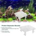 Protein Skimmer Stand, Clear Protein Separator Bracket Adjustable Height Acrylic Protein Skimmer Bracket Heightening Accessories for Aquarium Fish Tank