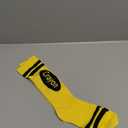 Geyoga Funny Crayon Socks for Women Crayon Knee High Socks Novelty Stocking Stuffers Rainbow Pencil Stockings