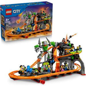 LEGO City Lava Land Roller Coaster Park 60501