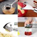 Kitchen Utensils Set- 35 PCs Cooking Utensils with Grater, Tongs, Spoon Spatula &Turner Made of Heat Resistant Food Grade Silicone and Wooden Handles Kitchen Gadgets Tools Set for Nonstick Cookware, Khaki