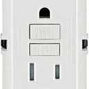 Leviton GFCI Outlet, 15 Amp, Self Test, Tamper-Resistant with LED Indicator Light, Protection from Electric Shock and Electrocution, GFTR1-W, White