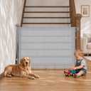 Cumbor 27-40" Retractable Baby Gates for Stairs & Doorways, Indoor Outdoor