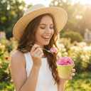 Jingmore 40 Count Paper Ice Cream Cups with Clear Dome Lids Disposable Dessert Cups Bulk Dessert Bowls Sundae Containers for Snack Yogurt Soup Birthday Ice Cream Party Supplies (4 oz)