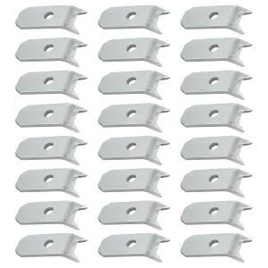 24 Pack Trailer Wood Deck Clips for Deck & Flooring Hold Down