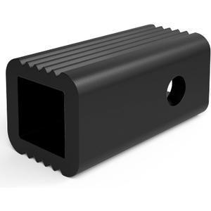 2" to 1-1/4" Hitch Receiver Adapter Insert Sleeve Mount - 2 Inches to 1.25 Inches Converter for Bike Rack and Cargo Carriers