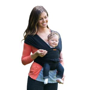 JJ Cole Agility Flex Stretch Baby Carrier  Infant Carrier to Toddler Carrier  1 Size fits Most Parents  Women 6-20 and Men XS-2X