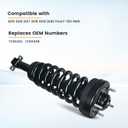 4WD Front Struts w/Coil Springs for 2015-2020 Ford F150 Complete Shock Absorbers Replacement Assembly (2015-2020)
