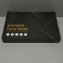 Red Light Photon Facial & Neck Mask with Remote Control, 7 Custom Modes with Infrared, Portable & Rechargeable with Timer for Home Use, 850nm Infrared & Red Light Masks, Black