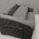 Toddle & Kids Chair,2-in-1 Soft Toddler Couches That Fold Out,Toddler Chairs Comfy 1-3 Years Old,Convertible Sofa to Lounge,Grey