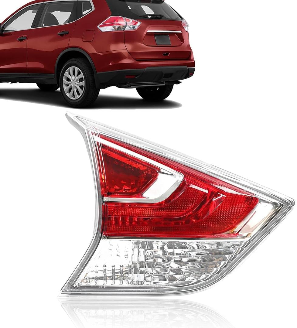Left Inner Tail Light Replacement For 2014 2015 2016 Nissan Rogue NI2802103 265554BA1A Driver Side Rear Inner Brake Tail lamp