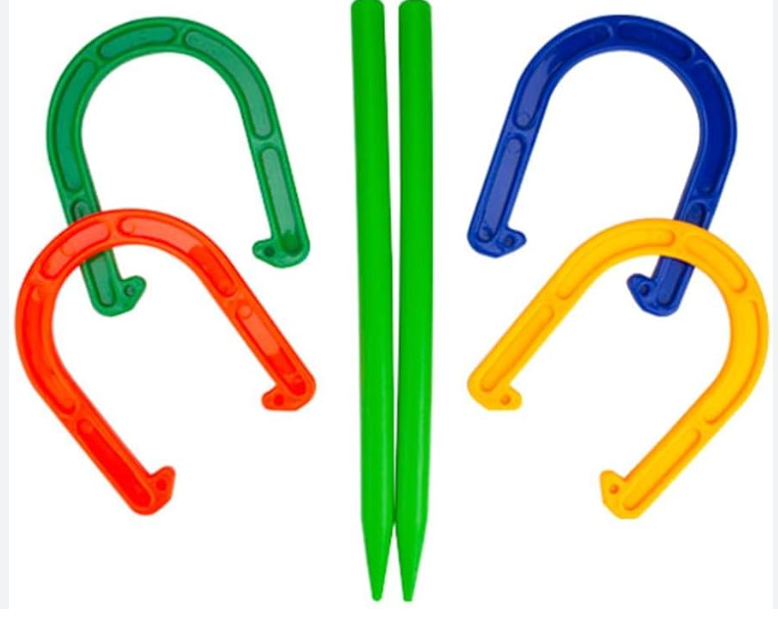 Plastic Horseshoe Game, 2pack