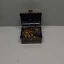 Treasure Chest for Kids Prizes,Plastic Treasure Chest with 288 Treasure Gold Coins and Gems,Jewels- Perfect for Pirate Themed Parties and Games