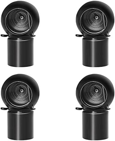 ARANA 13MM Ball Socket Ends with M8 Thread, Carbon Steel Ball Fittings Replacement Connectors for Universal Gas Struts Shocks Springs Lift Support, 4 Pcs