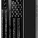 ZHEGAILIAN for Samsung Galaxy S21 Case, Military-Grade Protection, All-Around Shockproof Corners, Anti-Scratch Phone Case for Samsung Galaxy S21 - Gray Flag