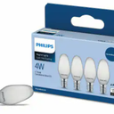 Philips 4-Watt C7 Incandescent Dimmable Light Bulb - Soft White (2700K)