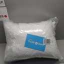 Linenspa Two Pack Shredded Gel Memory Foam Pillow, Standard Size  Cooling Bed Pillow  Soft and Supportive  Side, Stomach, and Back Sleepers  Pack of 2  CertiPur Certified (White)