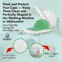 2 x Hat Washer Cage Set 3-in-1 | Cap Washer with Shoe & Mesh Laundry Bags