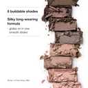 Clinique All About Shadow Eye Shadow Palette, 8 Silky + Buildable Shades | Black Honey, Pink and Nude Honey | Safe For Sensitive Eyes