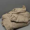 Bedsure Deep Beige Duvet Cover Queen Size - 3 Pieces Prewashed Cotton-Like Extra Soft Bedding Set, Includes 1 Duvet Cover 90x90 Inches with Zipper Closure & 2 Pillow Shams, Comforter Not Included