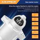 Ezexpreze 10914N Starter for 2013-2017 Honda Accord 2.4,2015-2016 CR-V CRV 2.4, 2016-2019 2.0 Civic 13 14 15 16 17 18 19 Engine Automatic Transmission 31200-5A2-A51 SM-74009 SM740-09 191-711 S-80548