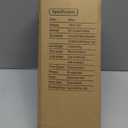 Seaside village Crystal Table Lamp Touch Control Dimmable Accent Desk Lamp Bedside Modern Table Light with Silver Lamp Shade Night Light Fixture for Living Room Bedroom Kitchen