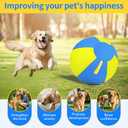 Herding Ball for Dogs with 1000D Oxford Cover, 18 Inch Interactive Dog Ball Toy with Handles, Anti Burst Heavy Duty Toy for Medium Breeds, Australian Shepherds, Border Collies, Agility Training