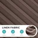 Joydeco No Drill Cordless Cellular Shades, 53" W x 64" H, Linen Brown