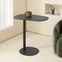 Modern Metal Side Table, Ultra-Thin Sofa Side Table, Sofa Side Table, Suitable for Dining Room, Living Room, Cafe - Snack Side Table TV Tray, Bedside Table, can be Used for Dining by The Sofa : Home & Kitchen