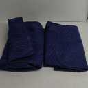 2 Moving Blankets 40"x 72" Heavy Duty Packing Blankets for Moving Shipping Thick Furniture Wrapping for Moving Supplies Professional Quilted Shipping Blankets
