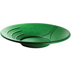 SE 14 Inch Gold Panning Pan - Three Riffles for Easier Mining and Prospecting 2 Packs