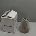 Small Lamp Shade Set of 6 Chandelier Shades 3" X 6" X 5" Burlap Lampshade Clip On Bulb Farmhouse Chandelier Shade