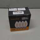 Chandelier LED Light Bulbs 40W Equivalent E26 Base,Dimmable 4W 2700K Warm White,B11 E26 Candelabra Bulb Frosted Flame Bent Tip Shape,6 Pack