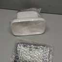 Digital Rain Gauge Outdoor with Thermometer, Self-Emptying Wireless Rain Gauges Outdoors Best Rated, High Precision Electronic Remote Rain Collector, Freeze Proof Automatic Rain Measure Gauge for Yard