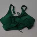 Aqua Eve Women Full Coverage Bikini Top No Bottom Push up Swimsuits Top Sport Bra Bathing Suits Tops (XX-Large, Green)