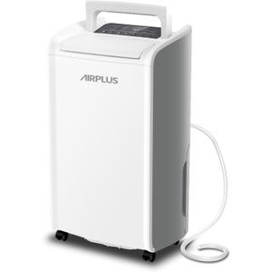 AIRPLUS 4,500 Sq.Ft 70 Pint Dehumidifier for Basements and Home-with Drain Hose,Efficient,Energy-with Dual Protection and 4 Smart Modes,24H Timer,Defrost,for Large room