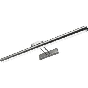 24.4" Wireless Picture Lights, Rechargeable Battery Art Display Light with Remote Control, Dimmable/Timer Off Dartboard Light, 3 Lighting Modes Full Metal Painting Display Lights (Nickel-1Pack)